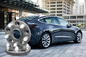 Teste padrão de alumínio forjado preto anodizado do parafuso dos espaçadores 5x120 da roda para o Tesla Model 3