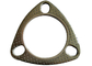 tipo furado 60mm anel de aço inoxidável do triângulo da gaxeta do carro do mercado de acessórios do furo de 304 centros